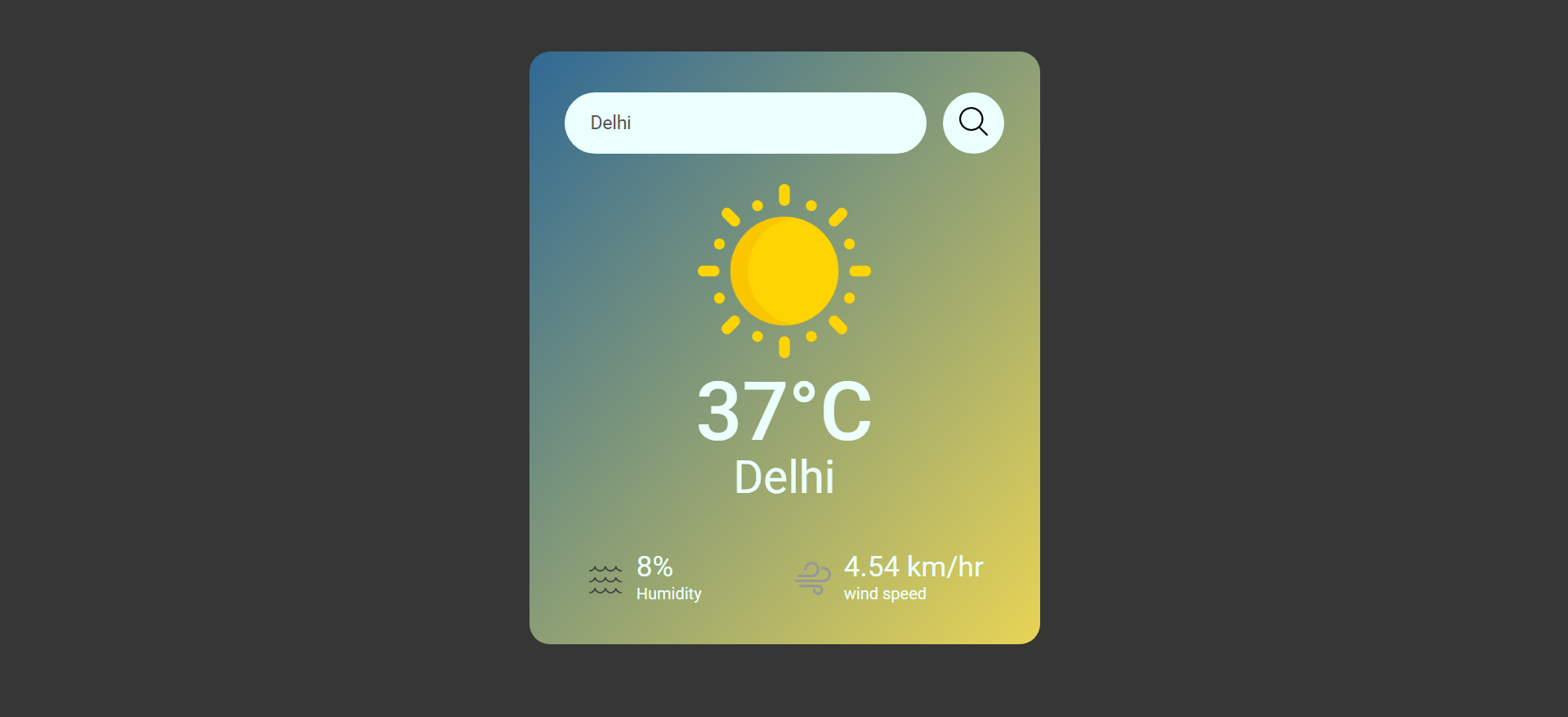 Weather App